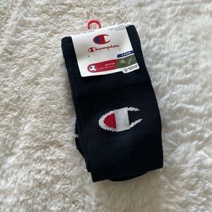 Champion Performance Soccer Socks 2pk - Black L